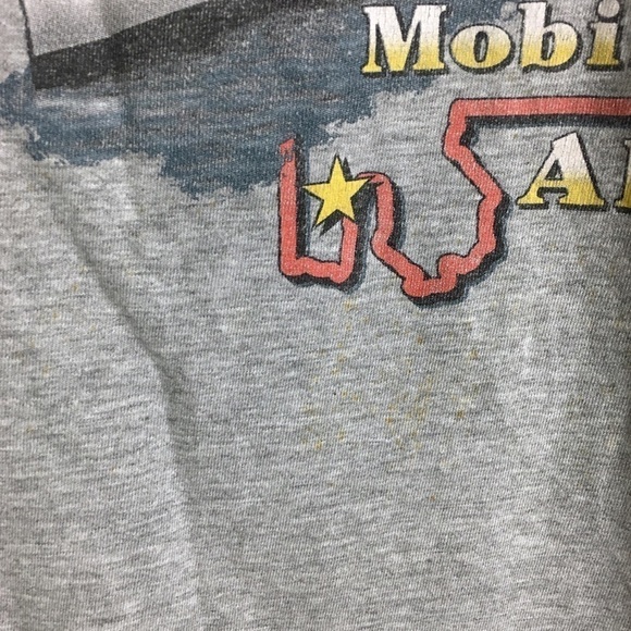 HARLEY DAVIDSON Vintage T Shirt Mobile Bay Alabama Battleship 2002 Y2K Size XL - Picture 15 of 16